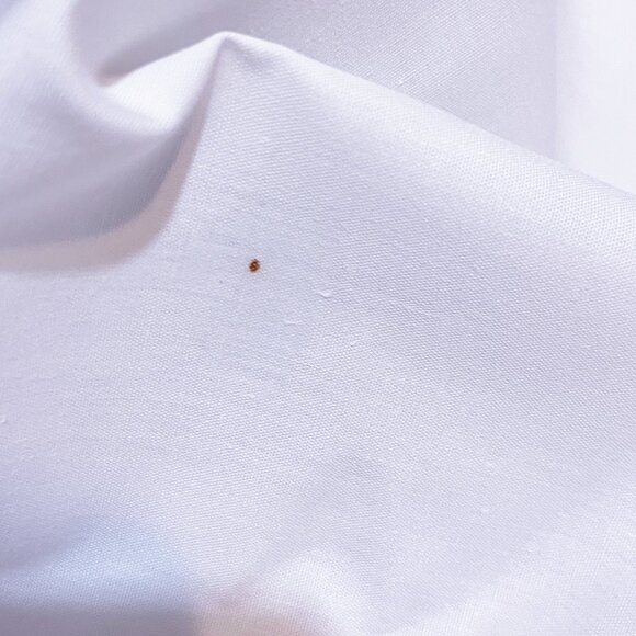 Vintage Nice Crisp Linen Rectangular Tablecloth & 6 Napkins with embroidery - Picture 8 of 8